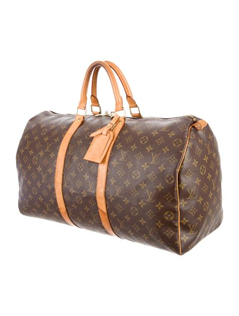 louis vuitton keepall tweedehands|louis vuitton keepall 50 price.